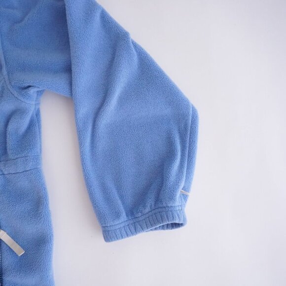 VTG '90S Wind River Outfitting Baby Blue Removable Fleece Lining Sweater M - Picture 5 of 9